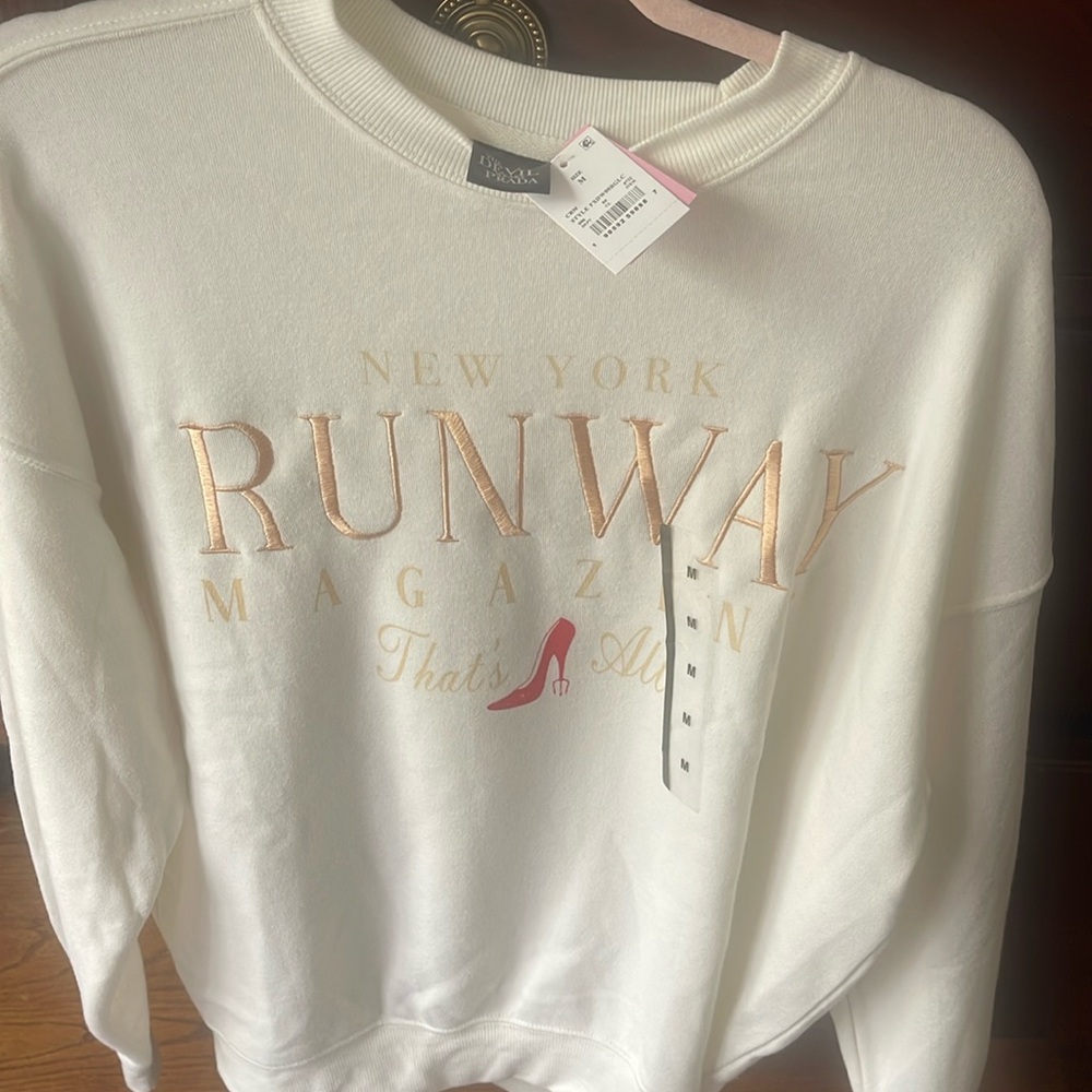 NWT the Devil wears Prada sweatshirt from target